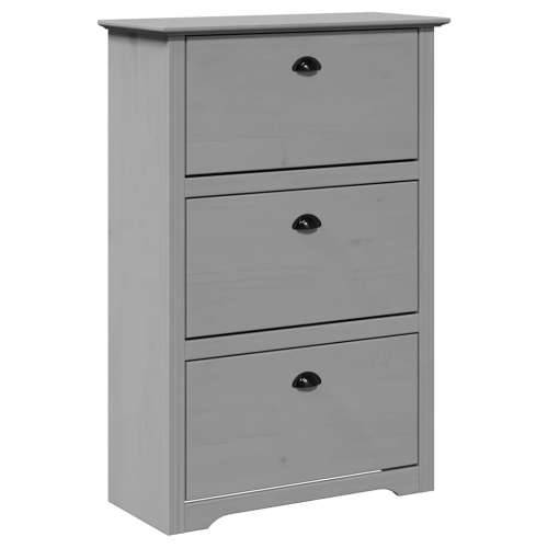 Stalak za cipele “BODO” sivi 80x35x118 cm - Siva 1 Cijena