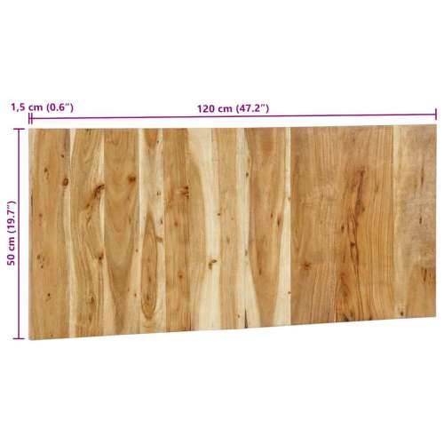 Uzglavlje 120 cm puno drvo bagrem - 120 x 1.5 x 50 cm 1 Masivno bagremovo drvo Cijena