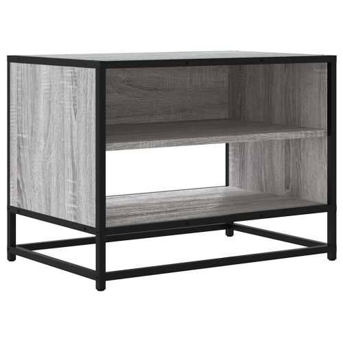 TV ormarić Sivi Sonoma 61x40x46 cm Konstruirano drvo i metal - Sivi hrast sonoma 1 61 cm Cijena