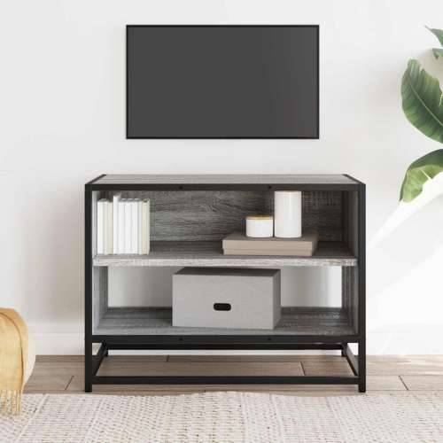TV ormarić Sivi Sonoma 61x40x46 cm Konstruirano drvo i metal - Sivi hrast sonoma 1 61 cm Cijena