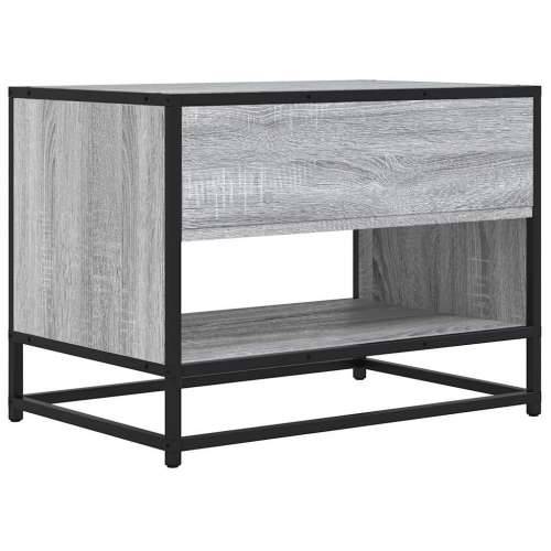 TV ormarić Sivi Sonoma 61x40x46 cm Konstruirano drvo i metal - Sivi hrast sonoma 1 61 cm Cijena