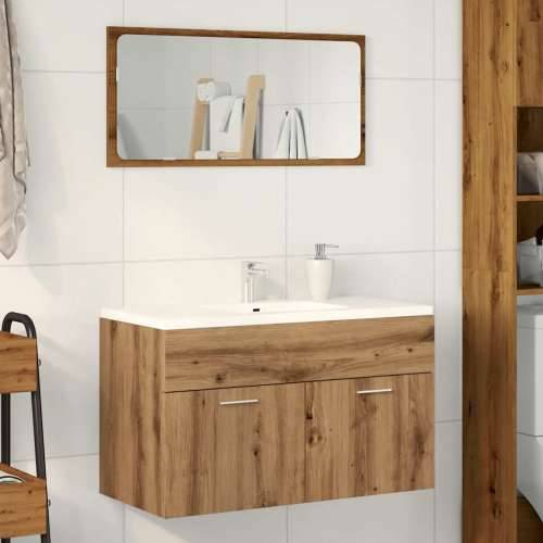 Kupaonski ormarić za Lavabo - Umivaonik Artisan hrast izrađeno drvo - hrast artisan 80 x 38.5 x 46 cm 1 Cijena