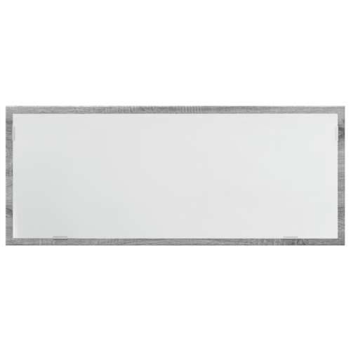 LED kupaonsko ogledalo sivo Sonoma 100x8,5x37 cm izrađeno drvo - Sivi hrast sonoma 1 Cijena