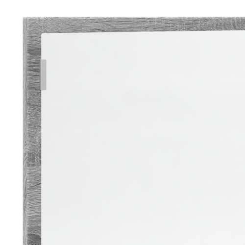 LED kupaonsko ogledalo sivo Sonoma 100x8,5x37 cm izrađeno drvo - Sivi hrast sonoma 1 Cijena