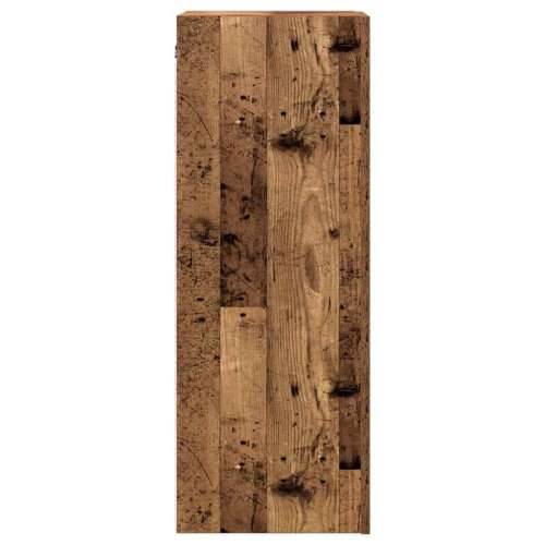 2-dijelni TV ormarić staro drvo 30,5x30x90 cm konstruirano drvo - Staro drvo 2 90 cm Cijena