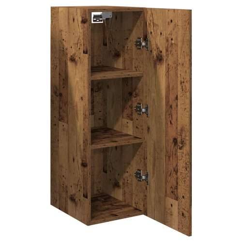 2-dijelni TV ormarić staro drvo 30,5x30x90 cm konstruirano drvo - Staro drvo 2 90 cm Cijena