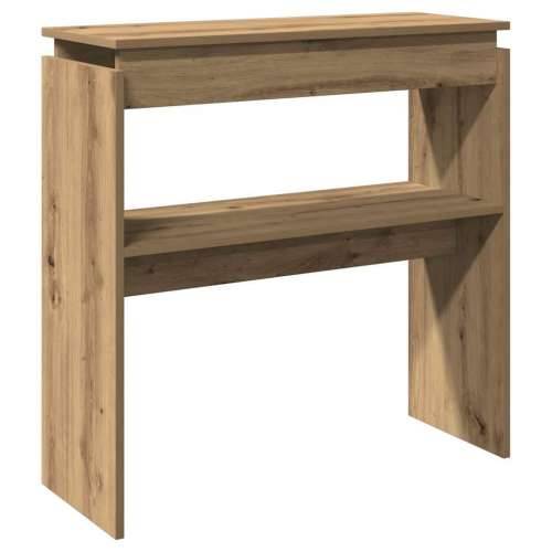 Konzolni stol Artisan hrast 80x30x80 cm konstruirano drvo - hrast artisan 1 80 cm Cijena