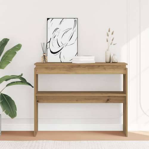 Konzolni stol Artisan hrast 102x30x80 cm izrađeno drvo - hrast artisan 1 102 cm Cijena