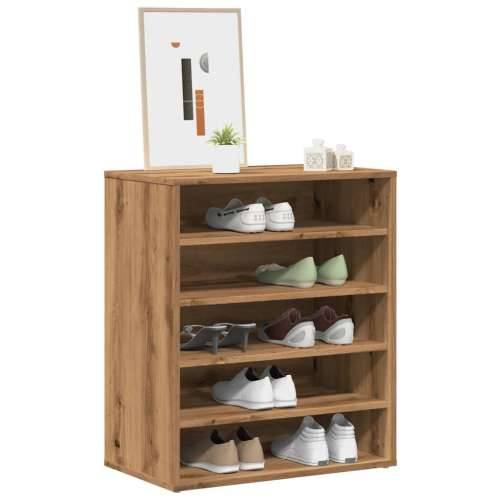 Ormarić za cipele Artisan hrast 60x35x70 cm izrađeno drvo - hrast artisan 60 x 35 x 70 cm 1 shoe cabinet without door Cijena