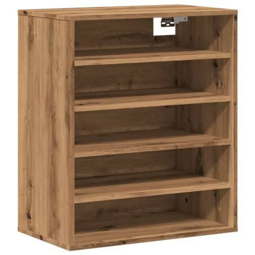 Ormarić za cipele Artisan hrast 60x35x70 cm izrađeno drvo - hrast artisan 60 x 35 x 70 cm 1 shoe cabinet without door Cijena