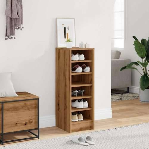 Ormarić za cipele Artisan hrast 32x35x92 cm izrađeno drvo - hrast artisan 32 x 35 x 92 cm 1 shoe cabinet without door Cijena