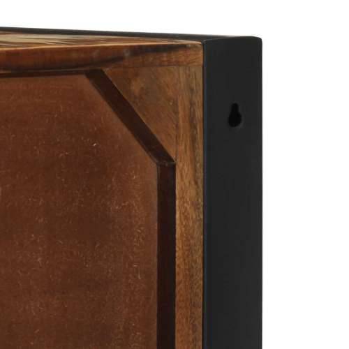 Noćni ormarići 2 kom Višebojni 40x35x25 cm Obrađeno puno drvo - 2 masivno obnovljeno drvo Cijena