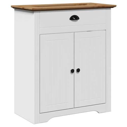 Kupaonski ormarić za Lavabo - Umivaonik “BODO” bijelo-smeđi 70x35x80 cm - Bijela i smeđa 1 Cijena