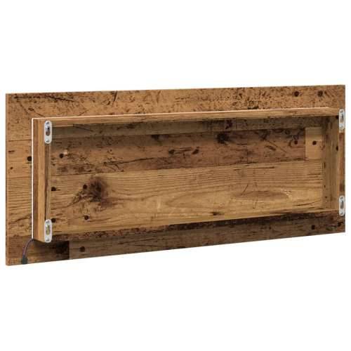 LED kupaonsko ogledalo staro drvo 100x8,5x37 cm - Staro drvo 1 Cijena
