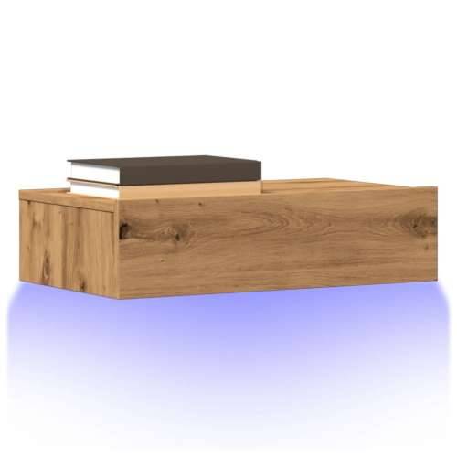 TV ormarić s LED svjetlima Artisan hrast 60x35x15,5 cm - hrast artisan 1 60 cm Cijena