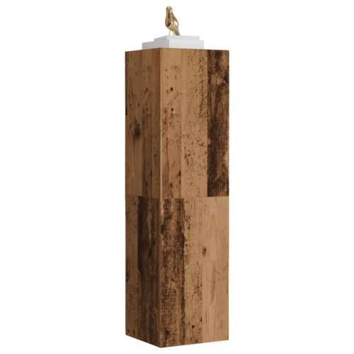 TV ormarić staro drvo 30,5x30x110 cm konstruirano drvo - Staro drvo 1 110 cm Cijena