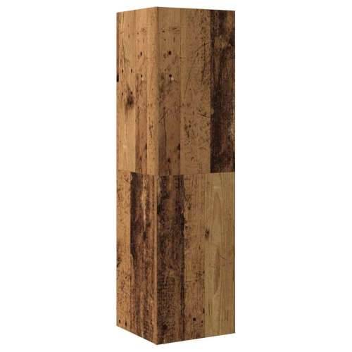TV ormarić staro drvo 30,5x30x110 cm konstruirano drvo - Staro drvo 1 110 cm Cijena