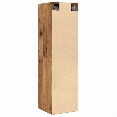 TV ormarić staro drvo 30,5x30x110 cm konstruirano drvo - Staro drvo 1 110 cm Cijena
