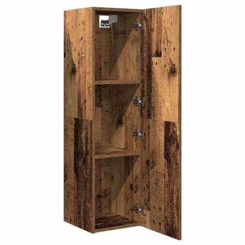 TV ormarić staro drvo 30,5x30x110 cm konstruirano drvo - Staro drvo 1 110 cm Cijena
