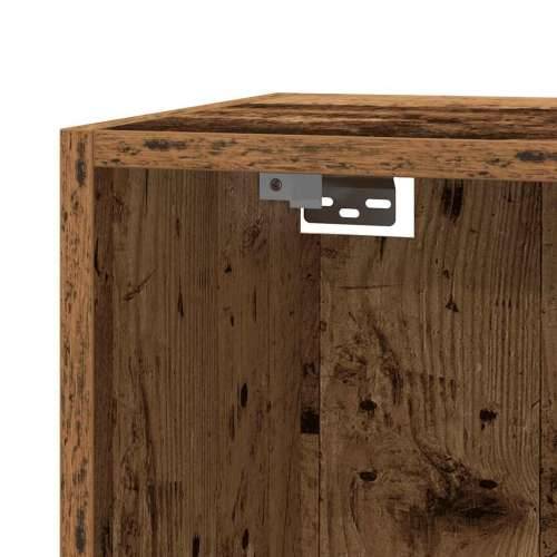 TV ormarić staro drvo 30,5x30x110 cm konstruirano drvo - Staro drvo 1 110 cm Cijena