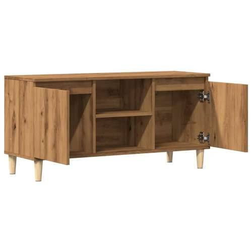 TV ormarić Artisan hrast 102x35x50 cm izrađeno drvo - hrast artisan 1 Cijena