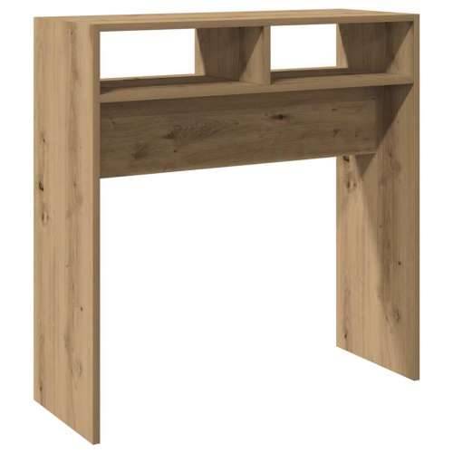 konzolni stol Artisan hrast 78x30x80 cm konstruirano drvo - 1 hrast artisan 78 cm Cijena