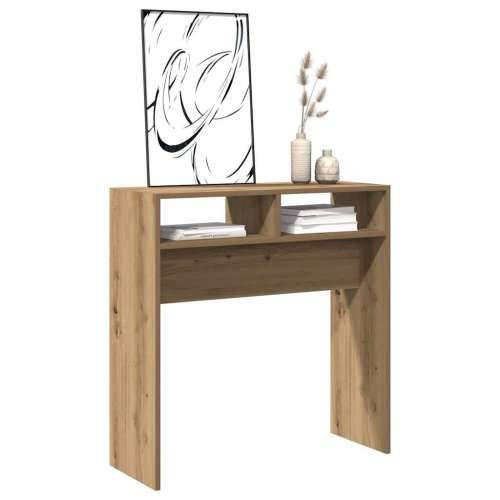 konzolni stol Artisan hrast 78x30x80 cm konstruirano drvo - 1 hrast artisan 78 cm Cijena