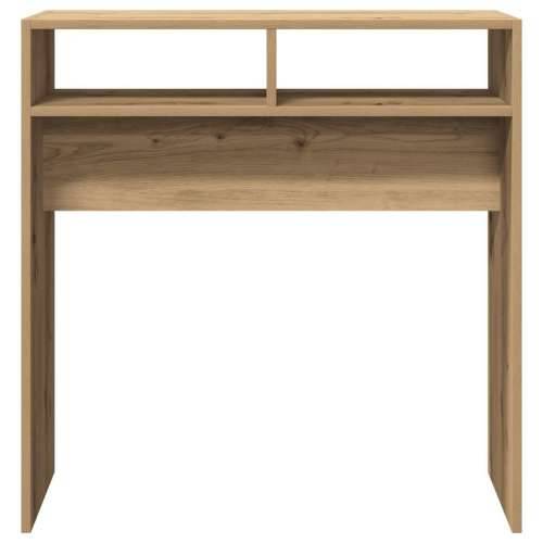 konzolni stol Artisan hrast 78x30x80 cm konstruirano drvo - 1 hrast artisan 78 cm Cijena