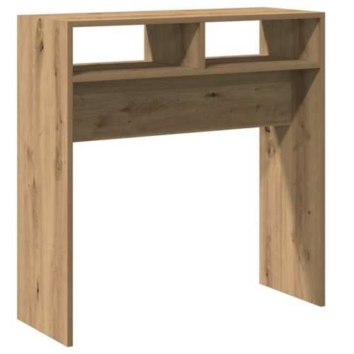 konzolni stol Artisan hrast 78x30x80 cm konstruirano drvo - 1 hrast artisan 78 cm Cijena