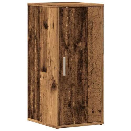 Ormari za cipele 2 kom staro drvo 32x35x70 cm konstruirano drvo - Staro drvo 31.5 x 35 x 70 cm 1 2x shoe cabinet with door Cijena