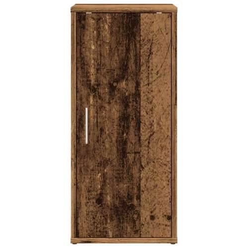 Ormari za cipele 2 kom staro drvo 32x35x70 cm konstruirano drvo - Staro drvo 31.5 x 35 x 70 cm 1 2x shoe cabinet with door Cijena