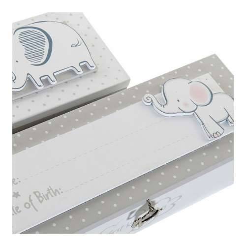 Cutie Decorativă DKD Home Decor Metal Drvo MDF (24 x 8 x 6 cm) (2 pcs) Cijena