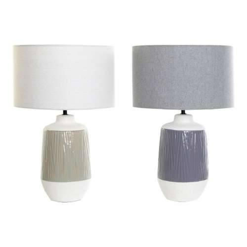 Stolna svjetiljka DKD Home Decor Poliester Porculan 220 V 40 W (2 pcs) (35 x 35 x 53 cm) Cijena