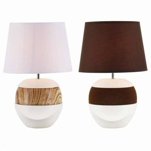 Stolna svjetiljka DKD Home Decor Keramika Poliester Uže (28 x 28 x 43 cm) (2 pcs) Cijena