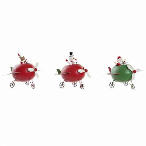 Božićni ukras DKD Home Decor Metal Sob (19 x 14 x 13 cm) (3 pcs) Cijena
