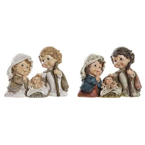 Božićne jaslice DKD Home Decor Smola Pisana (16 x 9 x 12 cm) (2 kom.) Cijena