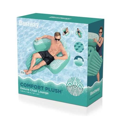 Fotelja na napuhavanje za bazen Bestway Comfort Plush 145 x 120 cm Cijena
