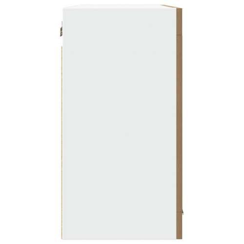 Viseći stakleni ormar “Lyon” Artisan hrast 80x31x60 cm - hrast artisan 1 1 x viseći stakleni ormarić (2 vrata) 80 cm Cijena