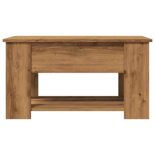Stol za kavu Artisan hrast 79x49x41 cm Konstruirano drvo - hrast artisan 79 x 49 x 42.5 cm 1 Cijena