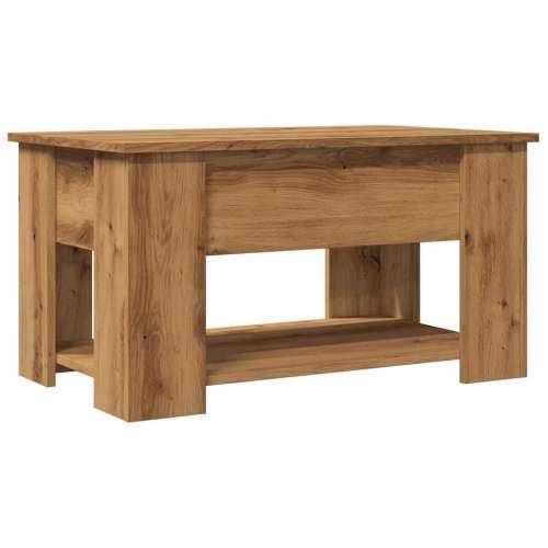 Stol za kavu Artisan hrast 79x49x41 cm Konstruirano drvo - hrast artisan 79 x 49 x 42.5 cm 1 Cijena