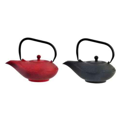 Čajnik DKD Home Decor Crvena Crna Lijevano željezo (1000 ml) (2 kom.) Cijena