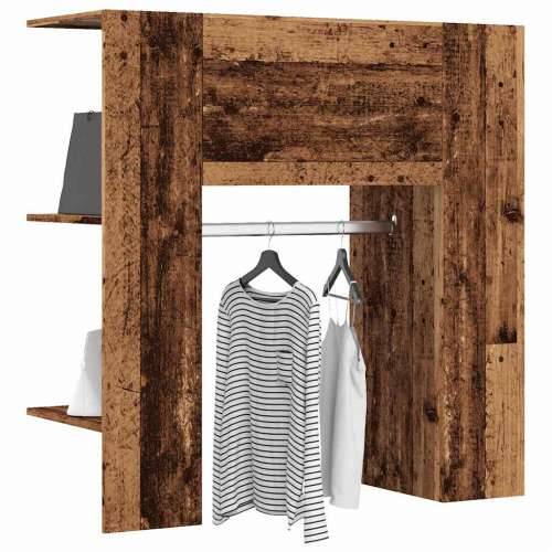 Ormar za predsoblje staro drvo 97,5x37x99 cm konstruirano drvo - Staro drvo 1 Cijena