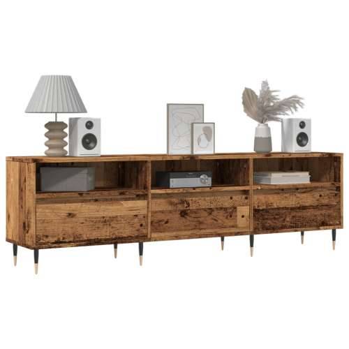 TV ormarić staro drvo 150x30x44,5 cm konstruirano drvo - Staro drvo 1 Cijena
