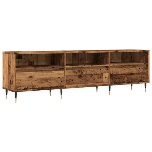 TV ormarić staro drvo 150x30x44,5 cm konstruirano drvo - Staro drvo 1 Cijena