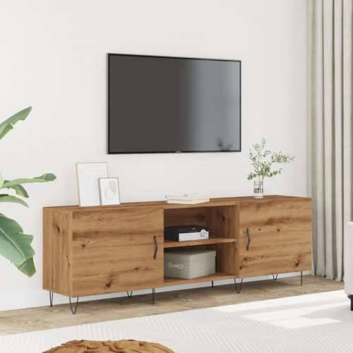 TV ormarić Artisan hrast 150x30x50 cm izrađeno drvo - hrast artisan 1 Cijena