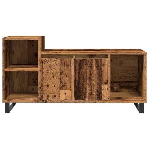 TV ormarić staro drvo 100x35x55 cm konstruirano drvo - Staro drvo 1 Cijena