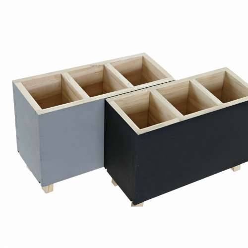 Organizator DKD Home Decor Pisaći stol Drvo (2 pcs) (18 x 7.5 x 12 cm) Cijena