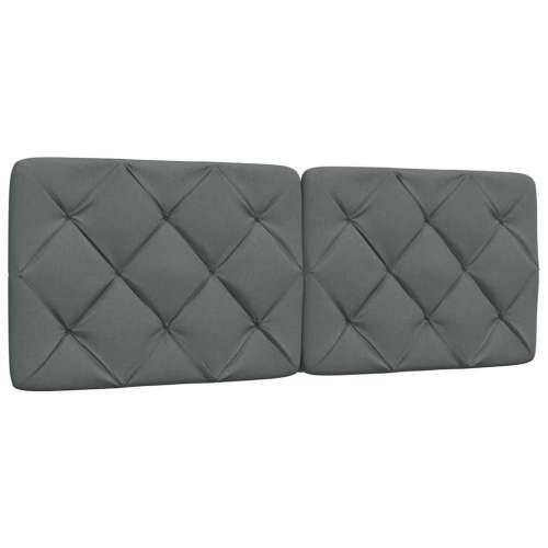 Krevet s madracem tamnosivi 120 x 200 cm od tkanine - Tamno siva 120 x 200 cm Cijena