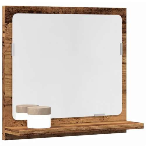 Kupaonski ormarić s ogledalom staro drvo 40x11x37 cm - Staro drvo 40 x 11 x 37 cm 1 Cijena