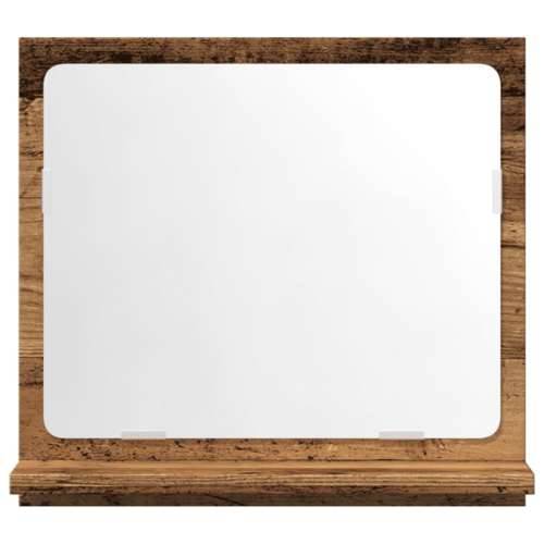 Kupaonski ormarić s ogledalom staro drvo 40x11x37 cm - Staro drvo 40 x 11 x 37 cm 1 Cijena